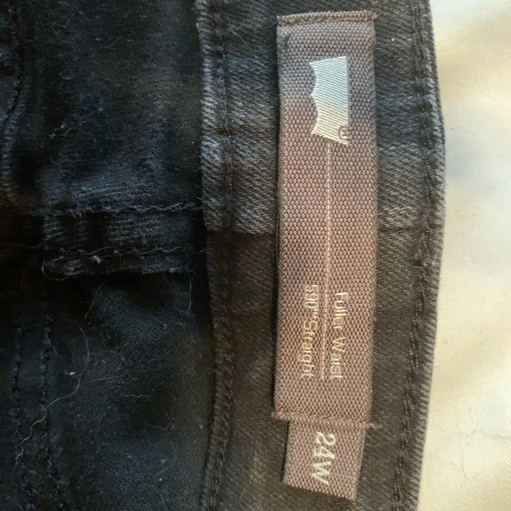 Levi’s 590 size 24 black